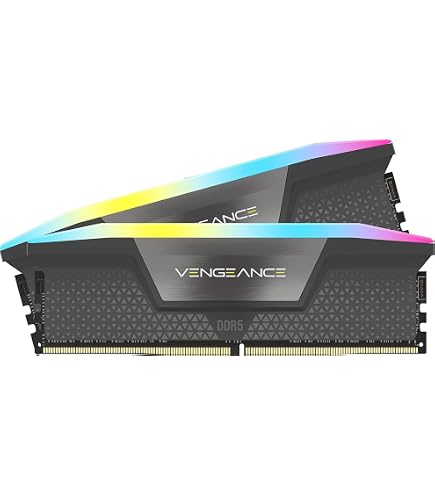 CORSAIR Vengeance RGB DDR5 RAM 32GB (2x16GB) Up to 6000MHz C30-36